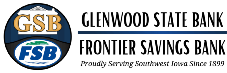 Glenwood/Frontier Savings Bank - white background