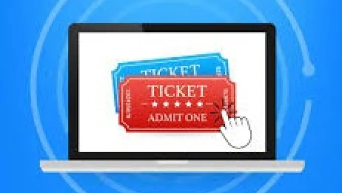 Online Ticket Graphic