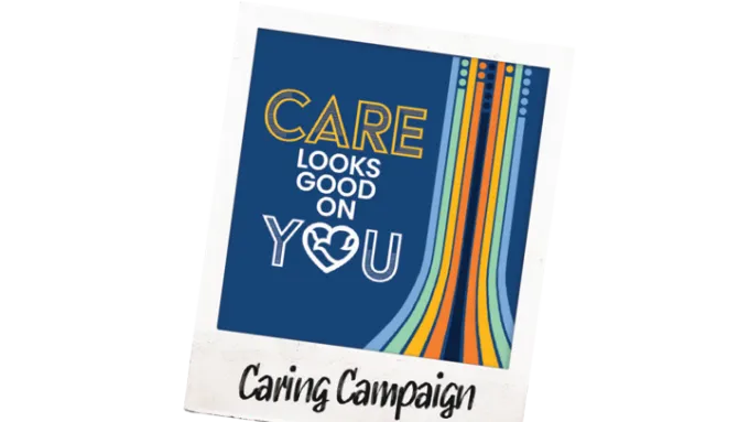 2027 Caring Campaign Polaroid Graphic