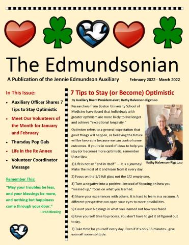 Cover of February/March 2022 Edmundsonian